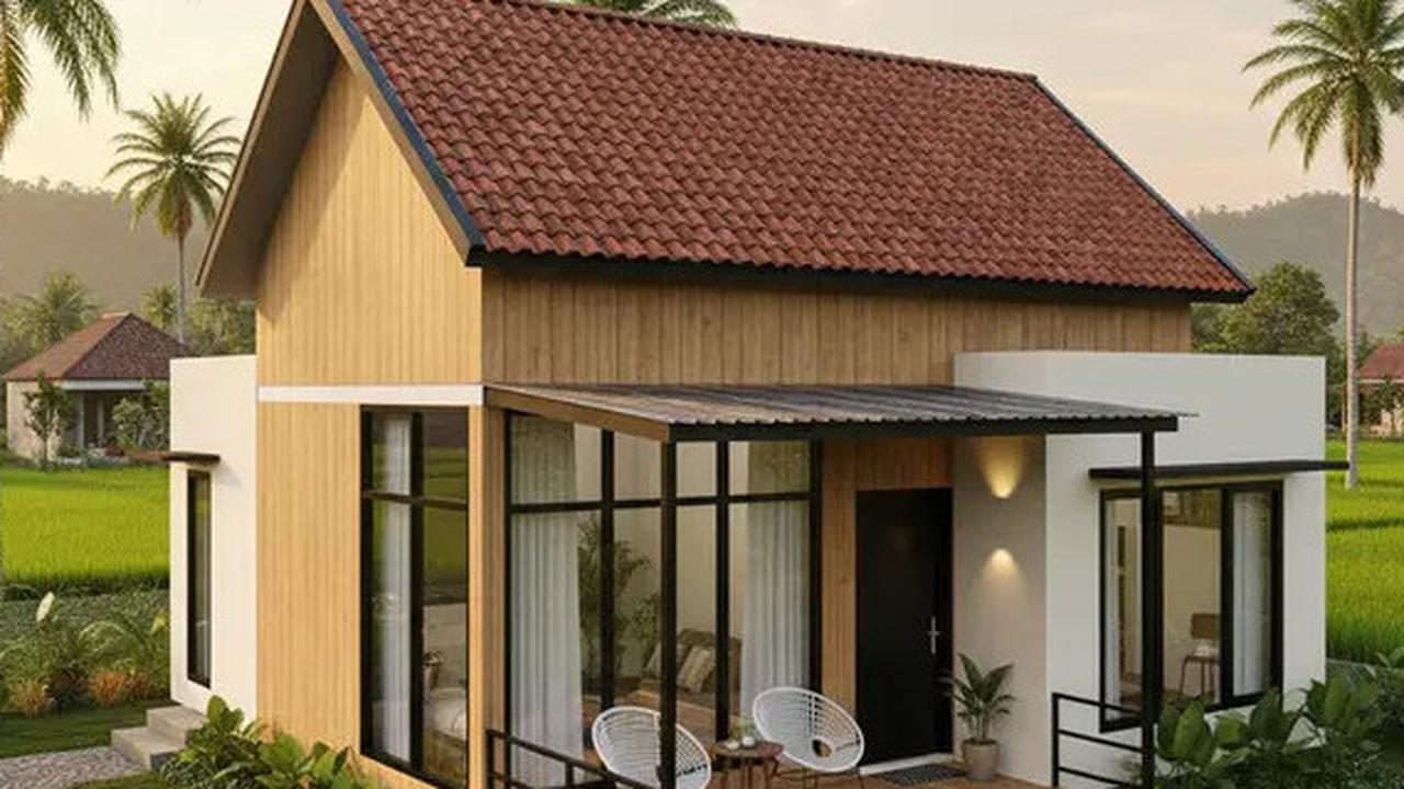 8 Model Rumah Murah dan Elegan dengan Atap Genteng 2025 di Kampung, Desain yang Disukai oleh Generasi Muda