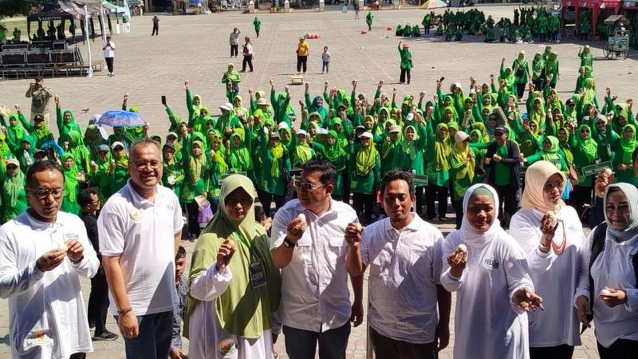 Fakta Unik Hari Telur Sedunia: Ribuan Muslimat NU Ponorogo Gelar Kampanye Makan Telur untuk Gizi Lengkap