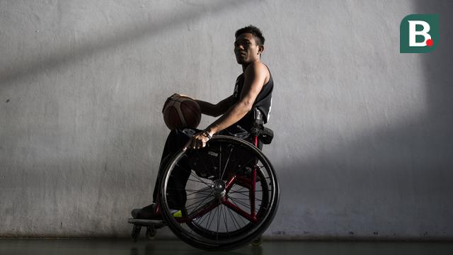 Latihan Basket Kursi Roda