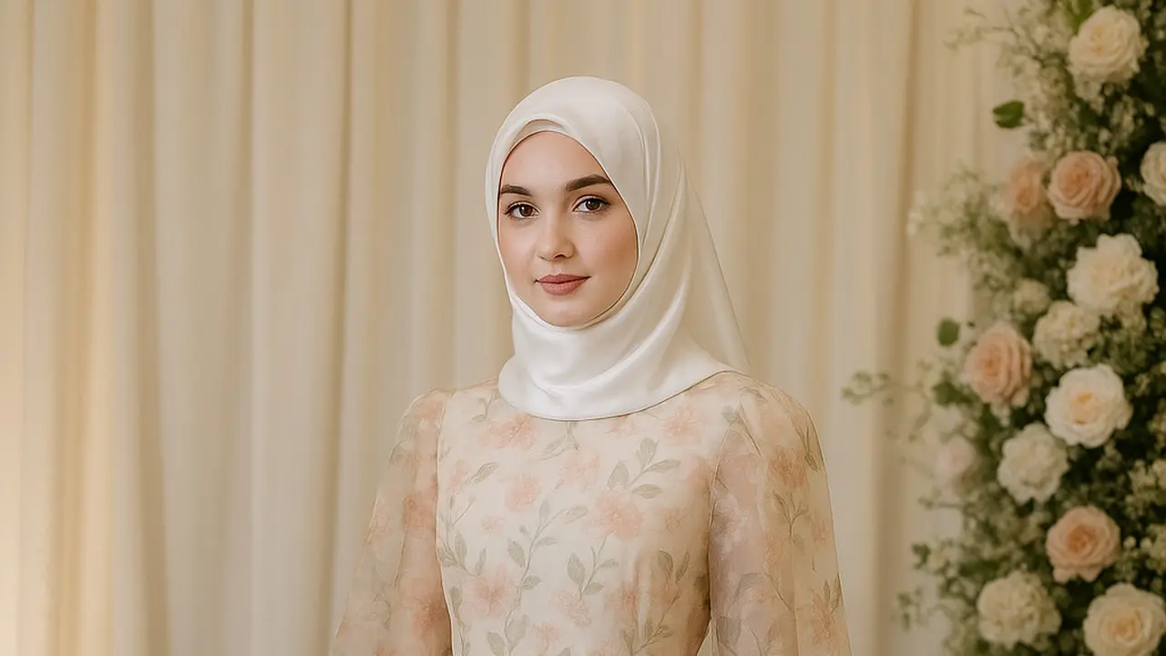Ide Dress Islami untuk Acara Pernikahan