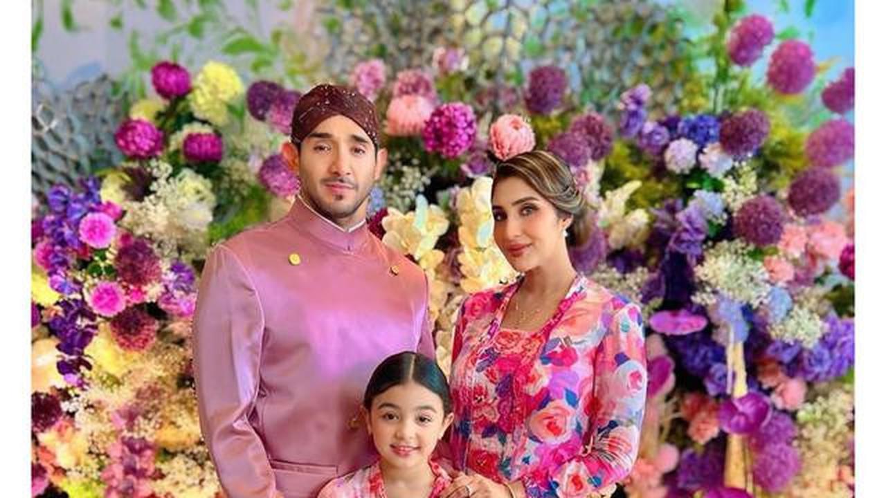 6 Potret Tania Nadira di Pengajian &amp; Siraman Adik Ipar, Anggun dengan Gamis dan Kebaya