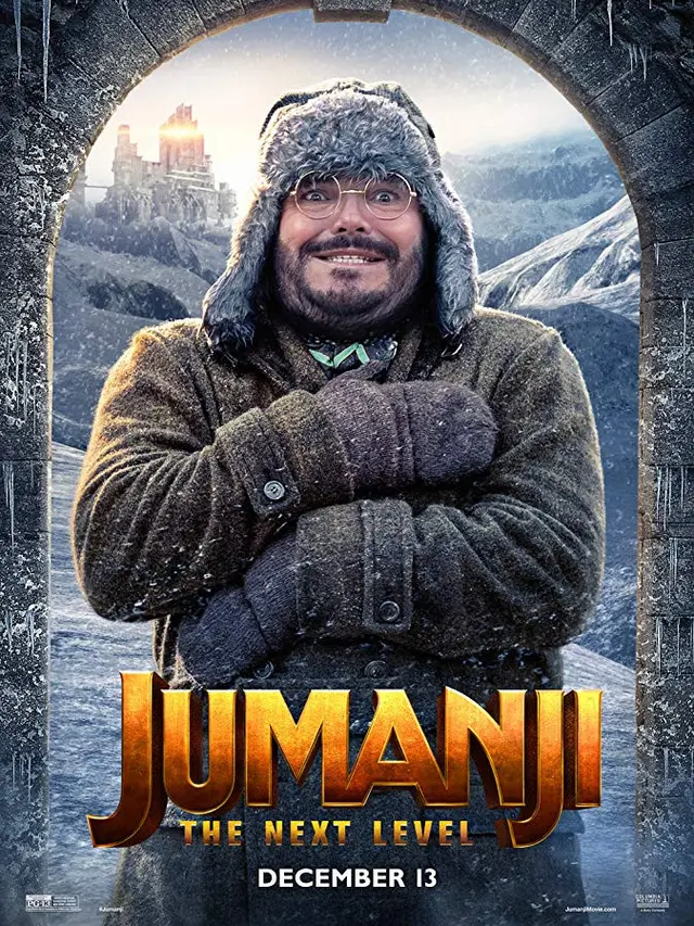 Jack Black dalam Jumanji: The Next Level.