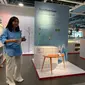 Koleksi furnitur terbaru Nytillverkad dari Ikea diluncurkan bertepatan dengan ulang tahun ke-80. (Dok: Liputan6.com/dyah)