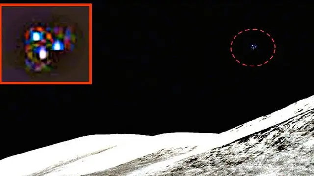Menelisik Misteri Penampakan UFO Terbang di Atas Permukaan Bulan