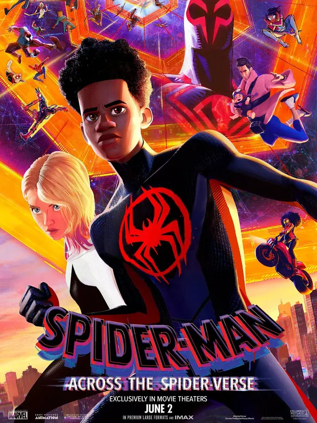 Film Fantasi Terbaik Spider-Man: Across The Spider-Verse. (Foto: Dok. Sony Pictures Releasing)