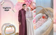 Wajah Alesha Masih Sembunyikan, Ini Potret Aqiqah Anak Kedua Larissa Chou, Dekorasi Serba Pink