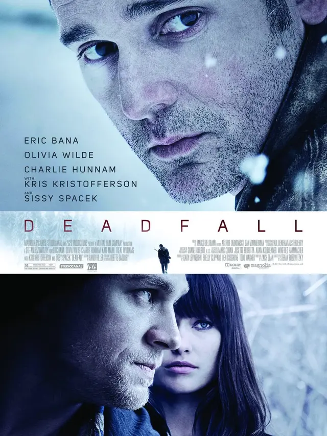 Poster film Deadfall. (Foto: Dok. Magnolia Pictures/ StudioCanal/ IMDb)