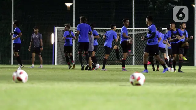 Kerasnya Latihan Timnas Indonesia U-22 Jelang Uji Tanding