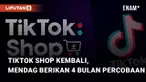 GOTO bekerja sama dengan TikTok resmikan kembali TikTok Shop pada Selasa (12/12/2023). TikTok menginvestasikan dana senilai USD 1,5 miliar pada GOTO
