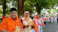 Ketua DPW PKS Jawa Timur Irwan Setiawan menyatakan, tiga gagasan PKS dikampanyekan dengan aksi flashmob. (Istimewa).