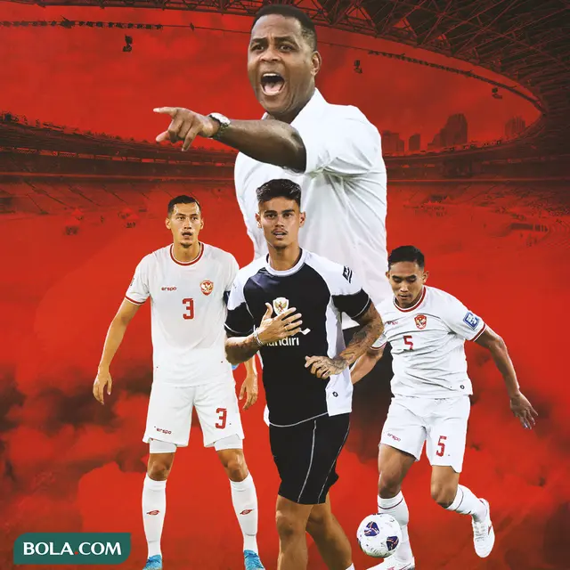 Timnas Indonesia - Jay Idzes, Patrick Kluivert, Mees Hilgers, Rizky Ridho
