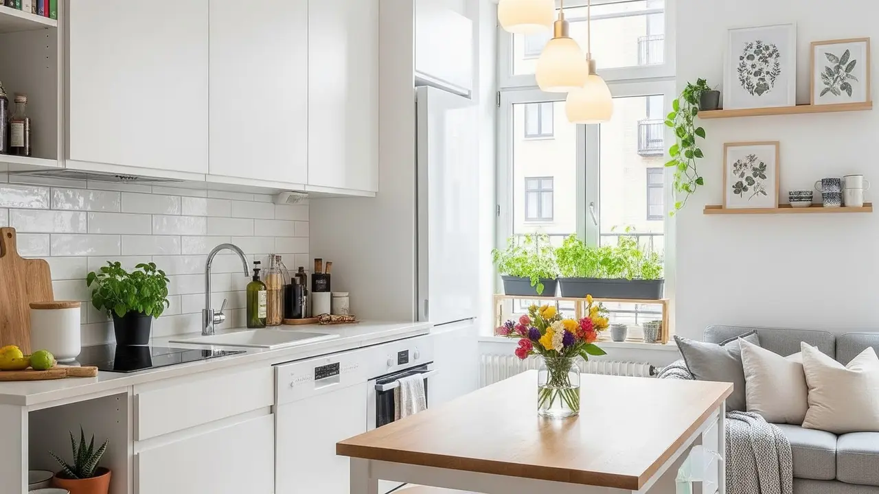 Dapur Hidup Estetik yang Bikin Rumah Kecil Lebih Segar dan Hemat