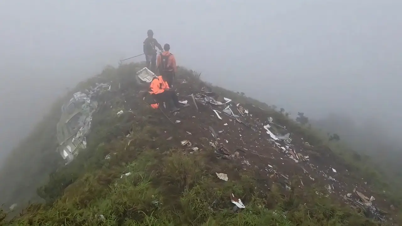 Lokasi Penemuan Badan Pesawat ATR 42-500