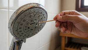 7 Cara Membersihkan Kerak Shower Head yang Tidak Bisa Dilepas, Aliran Air Kembali Lancar dan Higienis (Foto: Gemini AI)