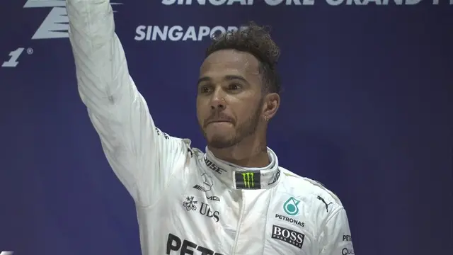 Lewis Hamilton, F1 GP Singapura 
