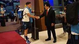 Duel antara Timnas Indonesia vs Argentina dijadwalkan berlangsung di Stadion Utama Gelora Bung Karno (SUGBK), Jakarta, pada Senin (19/6/2023) malam WIB. (FOTO: instagram.com/erickthohir/)