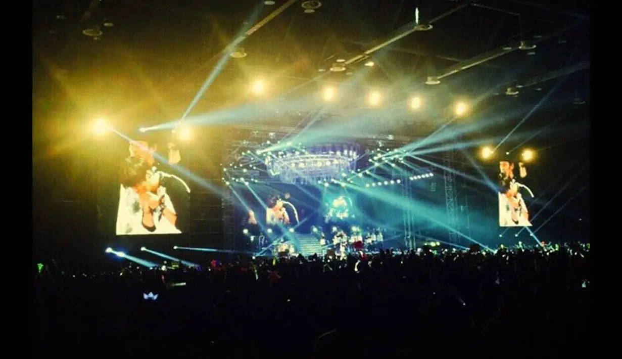 Kini, perhentian terakhir Lee Min Ho adalah negara asalnya, Korea Selatan. Konser Lee Min Ho yang berlangsung di KINTEX, Ilsan, 3 Januari 2015, dihadiri ratusan penonton. (facebook.com/leeminhoglobaltour)