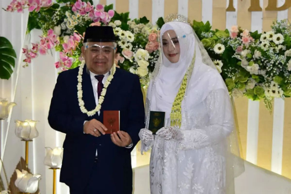 Pernikahan Din Syamsuddin dengan Dr Rashda Diana, cucu pendiri ponpes Gontor pada 3 Januari 2021 (Foto: Dok Istimewa)