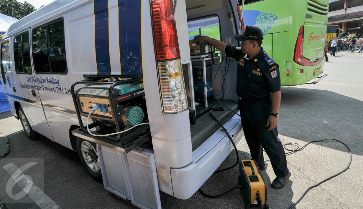 Jelang Arus Mudik Inspeksi Bus Kembali Dilakukan di 