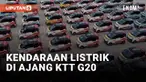 Ratusan kendaraan energi baru (new energy vehicles/NEV) buatan perusahaan asal China akan melayani Konferensi Tingkat Tinggi (KTT) Kelompok 20 (Group of Twenty/G20), yang dijadwalkan akan diadakan di Bali pada bulan ini.