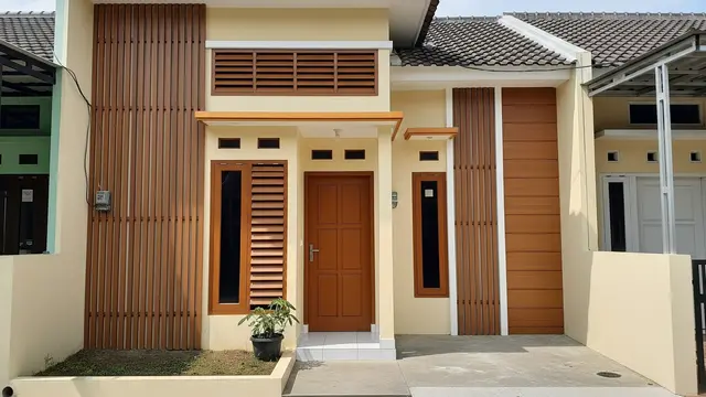 9 Inspirasi Fasad Rumah Perumnas agar Tidak Terlihat Monoton, Elegan tanpa Renovasi Besar