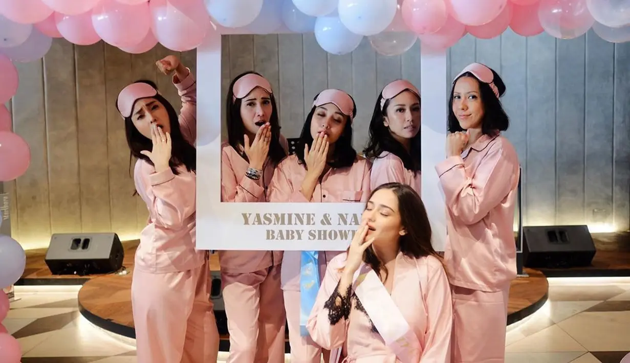 Nabila Syakieb dan Yasmine Wildblood baby shower (Instagram/yaswildblood)