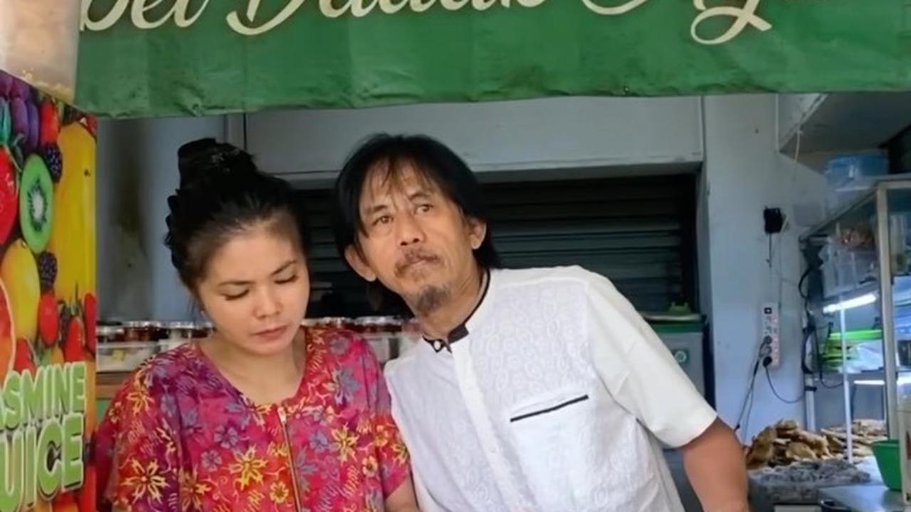 Epy Kusnandar dan Karina Ranau. (Instagram/ karinaranau9)