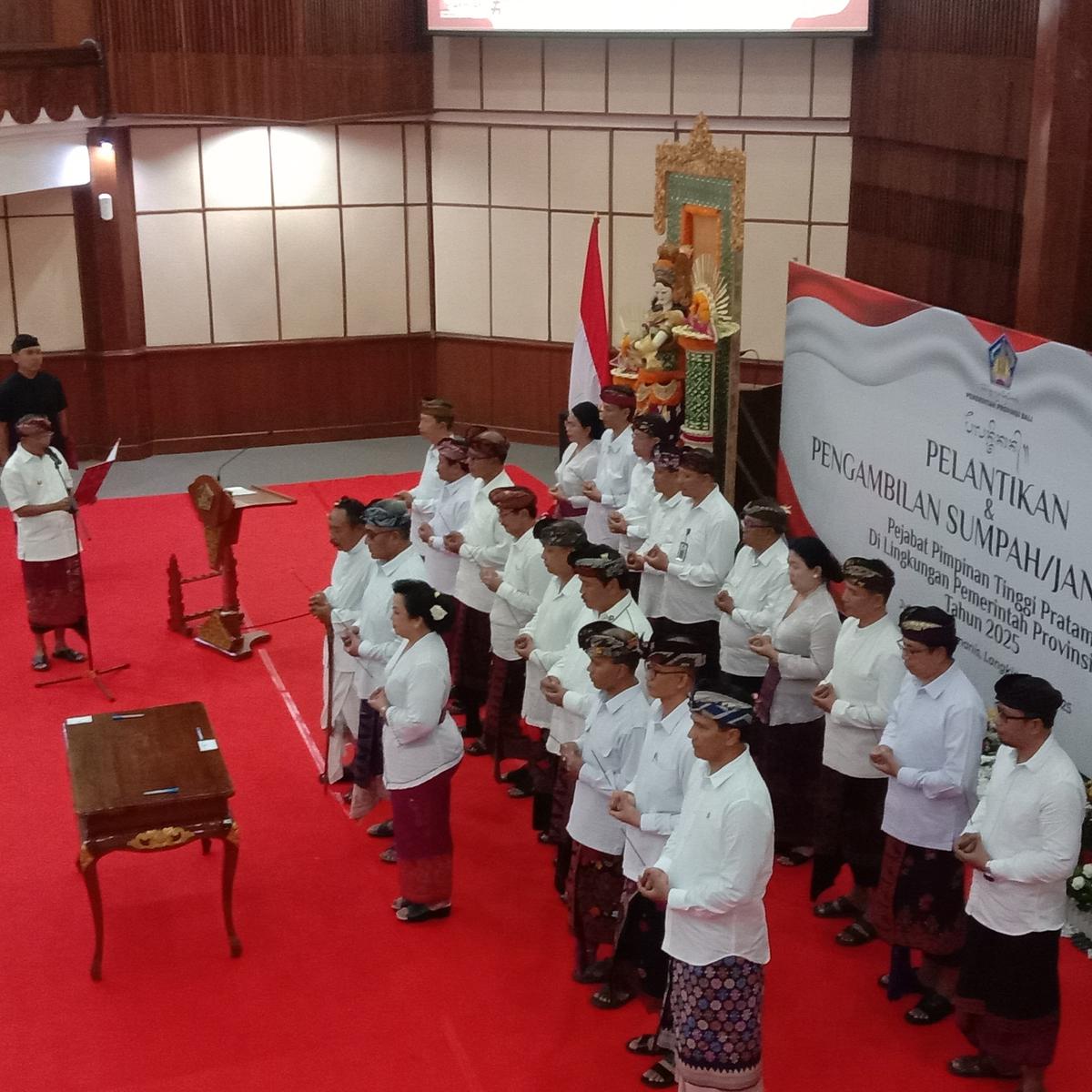 Pelantikan Kepala Kesbangpol Bali
