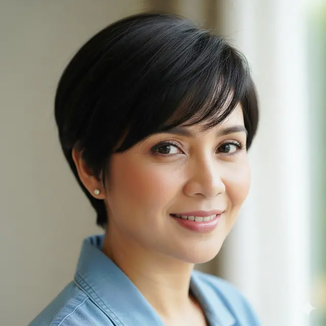Potongan Rambut Wanita Umur 50 Tahun ke Atas Agar Segar