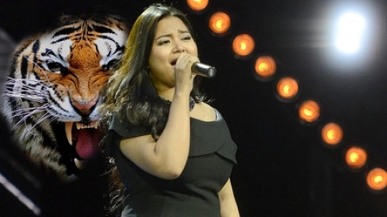 Tampil bak harimau, Ajeng Mamamia siap terkam kontestan X Factor