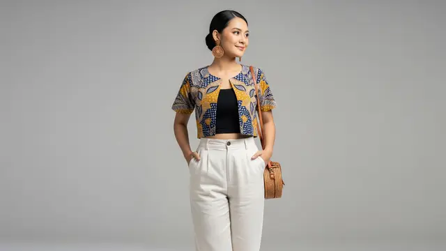 Outer Crop Batik Modern