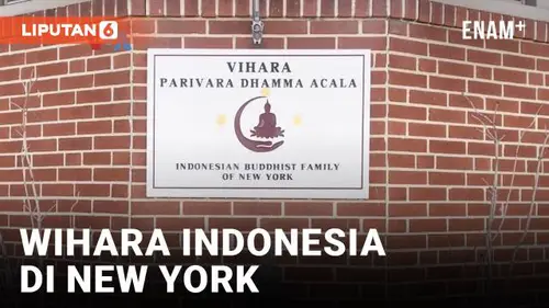 VIDEO: Melihat Satu-Satunya Vihara Budha Indonesia di New York