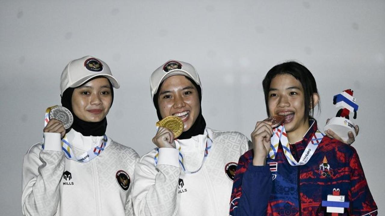 Indonesia Kawinkan Emas Panjat Tebing Speed di SEA Games 2025, Dominasi Berlanjut