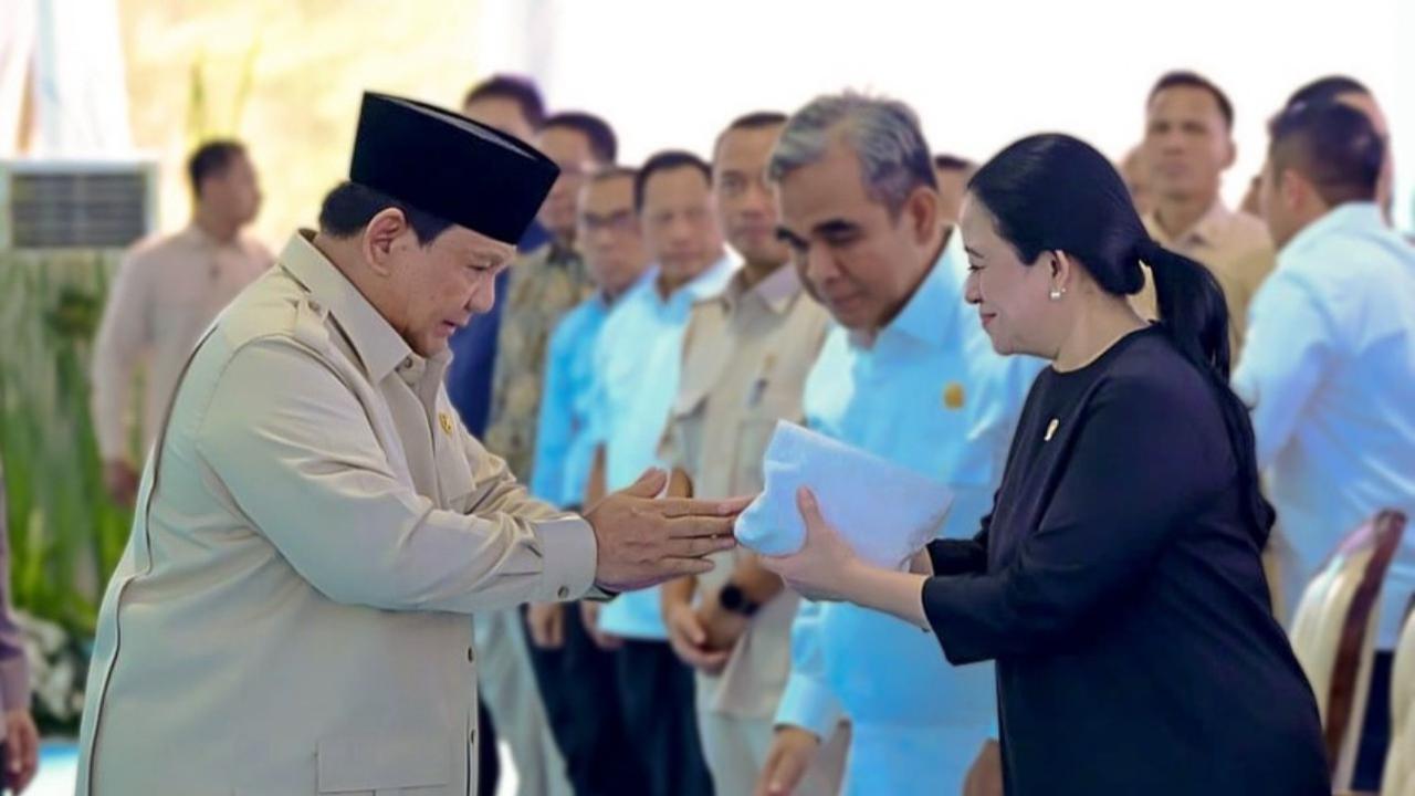 Ketua DPR RI Puan Maharani menghadiri pemusnahan 214 ton barang bukti narkoba hasil sitaan Polri
