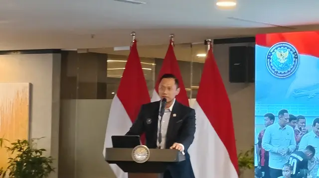 Menteri Koordinator Bidang Infrastruktur dan Pembangunan Kewilayahan (IPK), Agus Harimurti Yudhoyono (AHY). (Foto: Liputan6.com/Maulandy R)