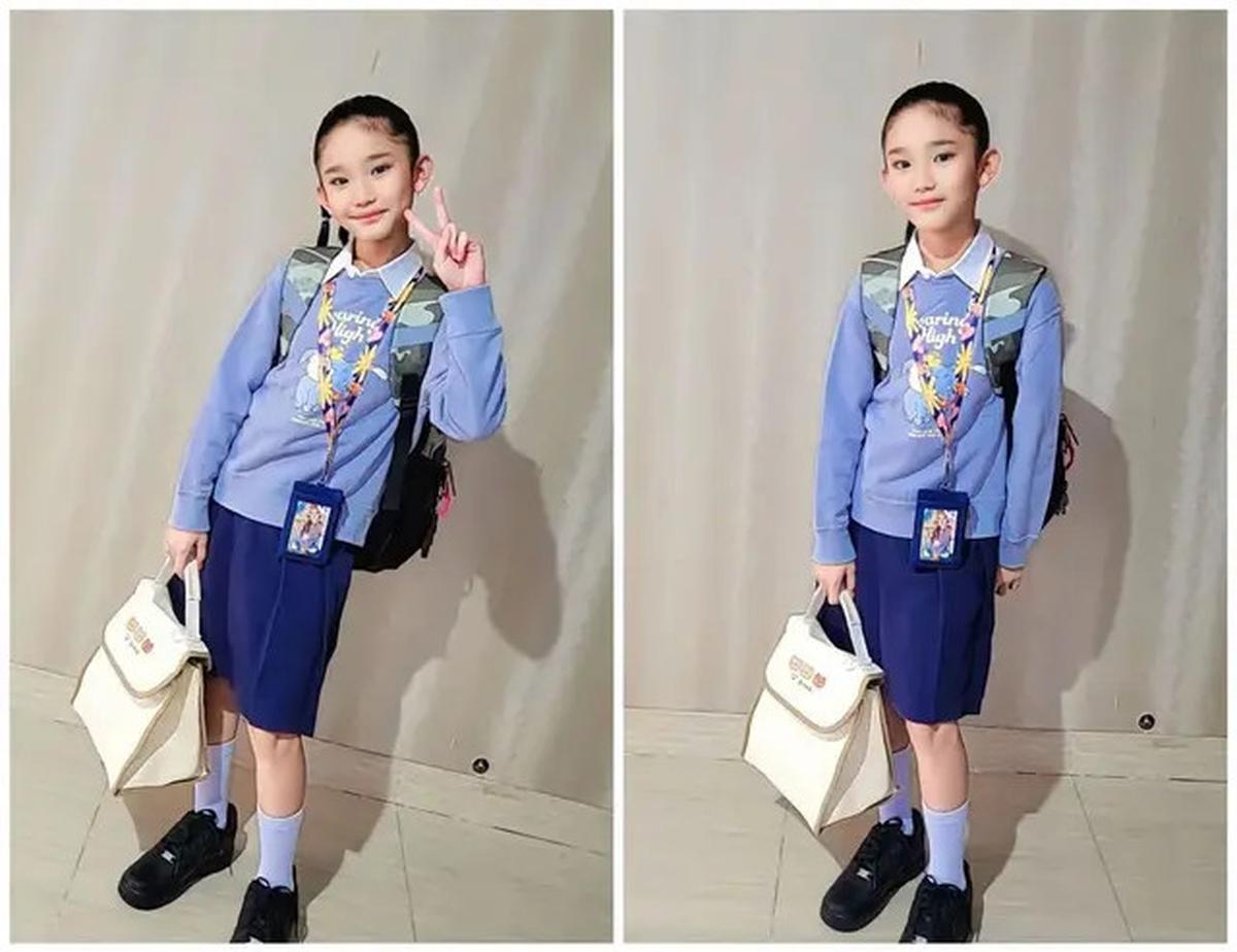 6 Potret Bilqis Anak Ayu Ting Ting Pakai Seragam, Sekolah di Kinderfield Highfield School