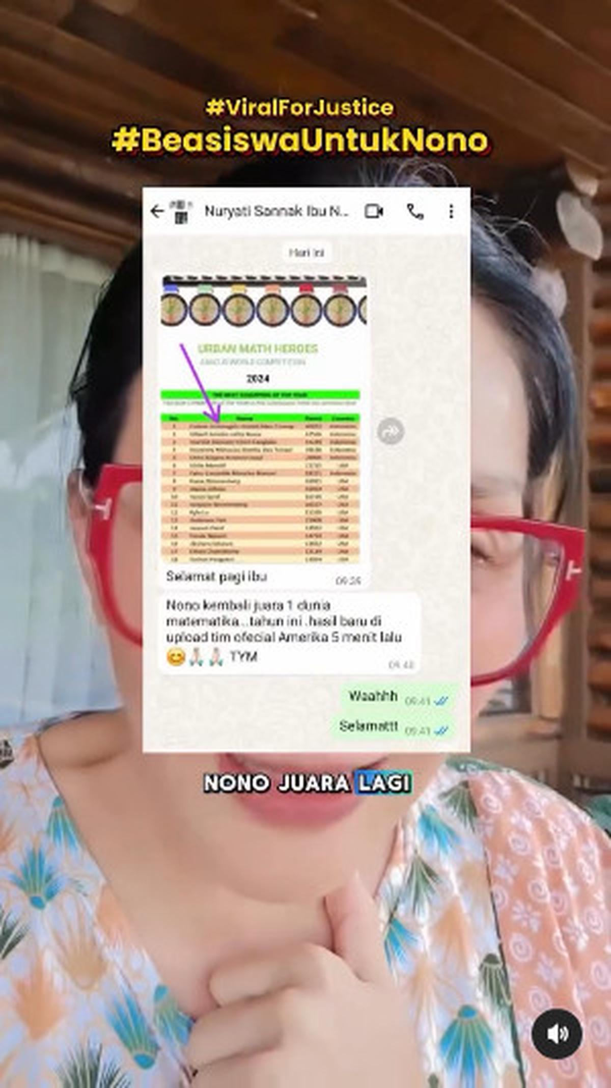 Aset Bangsa, Pelajar Asal Kupang Juara Dunia Matematika, Rieke 'Oneng' Tagih Janji ke Menteri Pendidikan soal Beasiswa