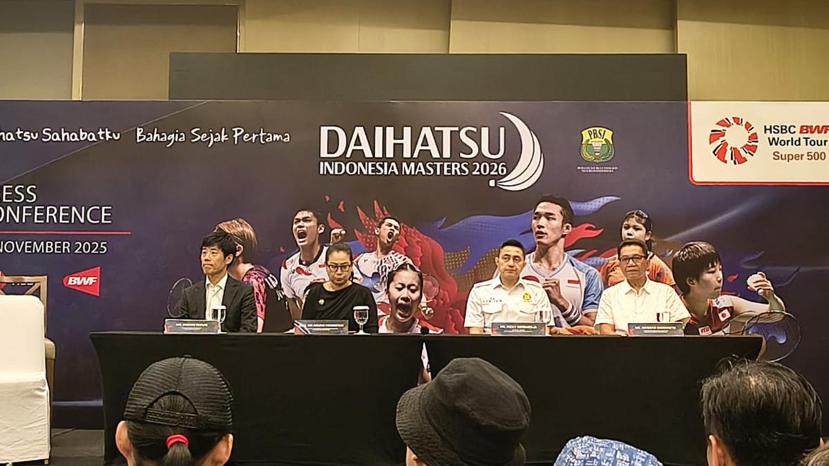 Indonesia Masters 2026 Bakal Bergulir 20-25 Januari, Kembali Jadi Event Penting di Awal Tahun