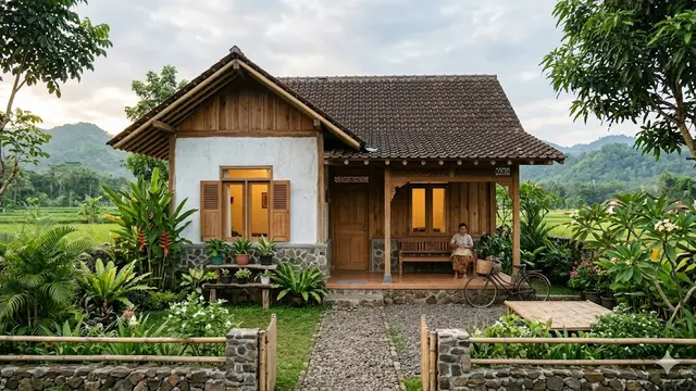 Ide Rumah Sederhana di Desa