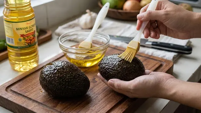 Mengawetkan Alpukat dengan 1 Bahan Dapur