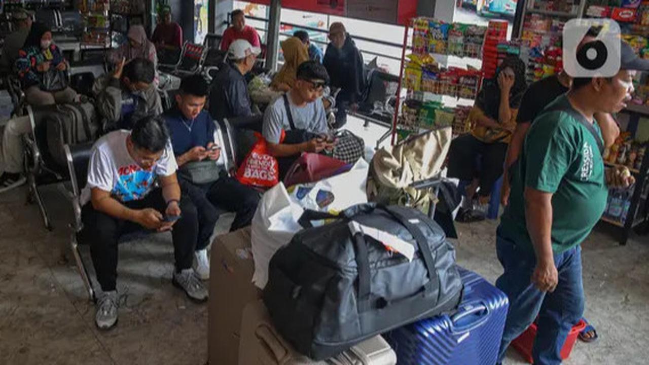 FOTO: 6,54 Juta Orang Diperkirakan Mudik Naik Bus Saat Libur Nataru