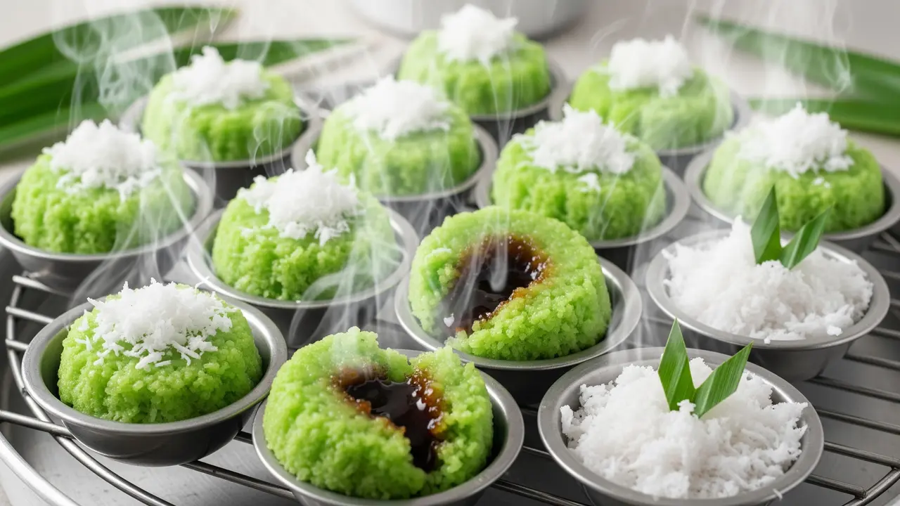 Kue Putu Tanpa Bambu