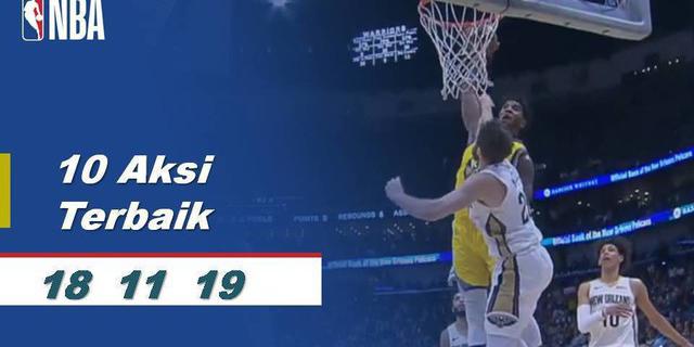 VIDEO: 10 Aksi Terbaik NBA 18 November 2019
