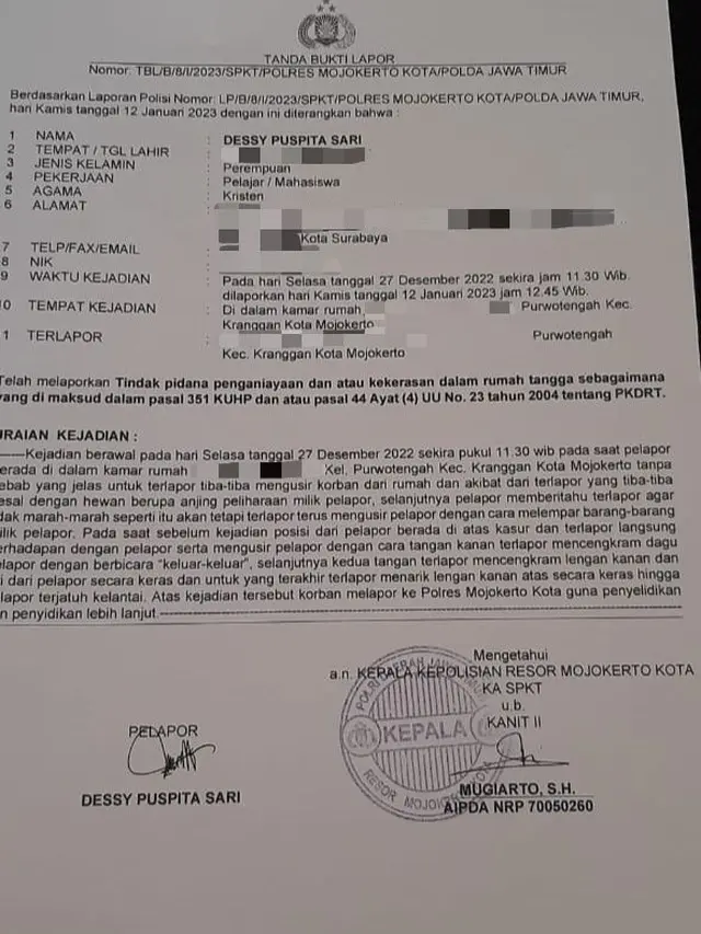 Keponakan Hotman Paris Jadi Korban Dugaan KDRT, Suami Langsung Jadi Tersangka dan Ditahan