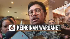 Menkominfo Johnny G Plate angkat bicara soal pemblokiran Netflix. Ia tak bisa berbuat apa-apa karena pemblokiran adalah soal bisnis.