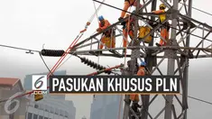 PT PLN (Persero) memiliki pasukan khusus pemelihara jaringan. Dikenal dengan tim Pekerjaan Dalam Keadaan Bertegangan (PDKB)