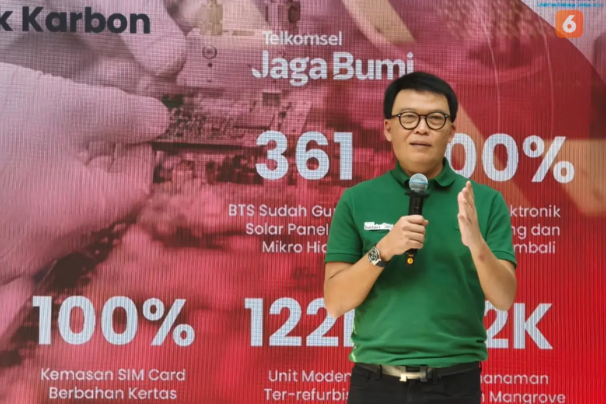 Direktur Utama Telkomsel, Nugroho. Liputan6.com/Iskandar