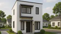 6 Rumah Sederhana Kamar 3 di Pinggir Kota, Desain Minimalis dan Fungsional