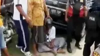 VIDEO: Warga Amuk Pemuda Terduga Penculik Anak di Pamekasan