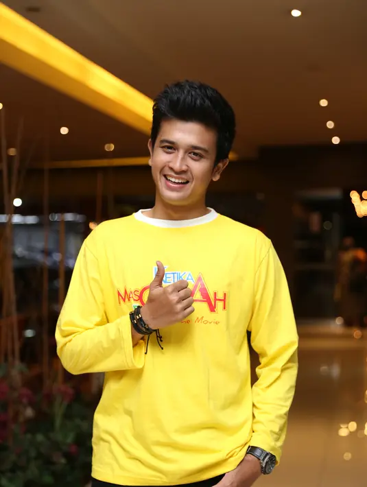 Film ‘Ketika Mas Gagah Pergi’ yang diangkat dari sebuah novel ini menampilkan wajah-wajah baru di dalamnya. Salah satunya adalah Hamas Syahid Izzudin, pria muda berparas tampan yang mendapat kesempatan bermain di film ini. (Andy Masela/Bintang.com)